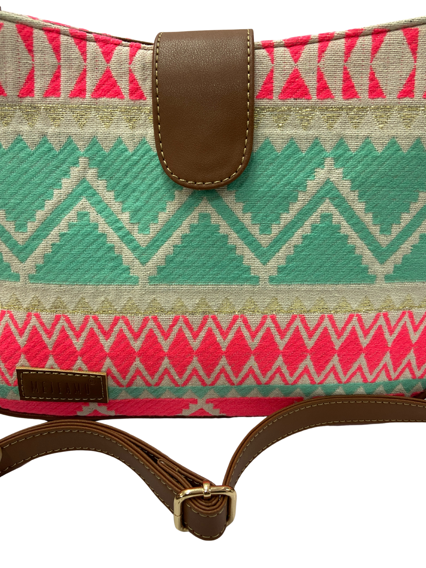 Artisan Weave Sling Bag - Mint Blush (BOGO)