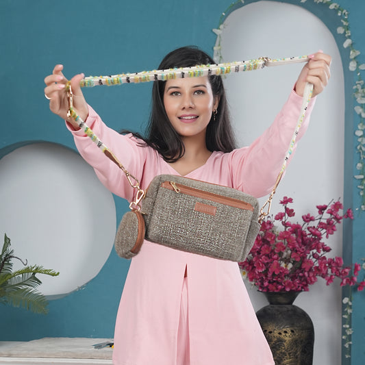 Army Olive - Box Sling Bag (BOGO)