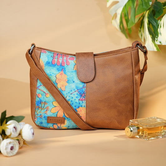 Sling Bag - Golden Leaves