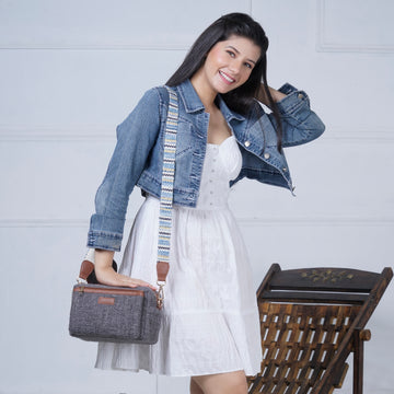 Charcoal Shadow - Box Sling Bag (BOGO)