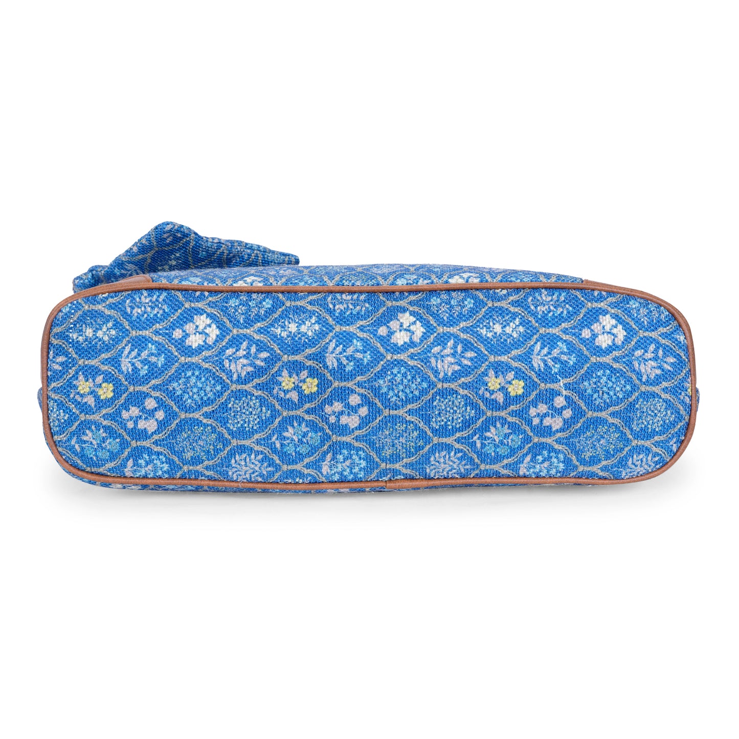 Blue Flowers - Tote Bag with Mini Pouch