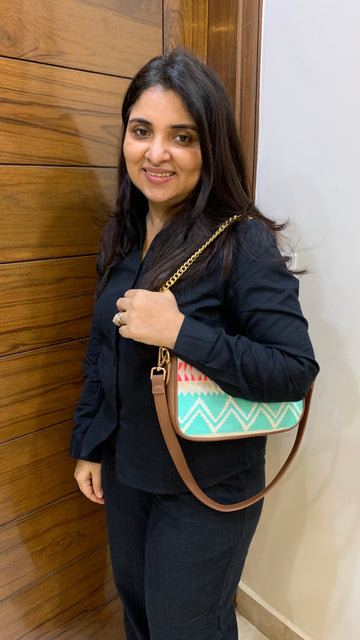 Artisan Baguette - Mint Blush - Everyday Shoulder Bag