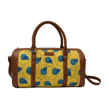 Handbag - Yellow Peacock (BOGO)