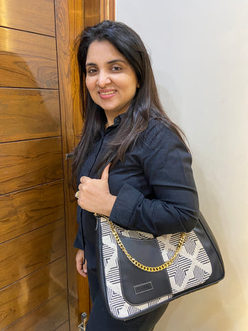 Crescent Baguette - Duo Tone - Everyday Shoulder Bag (BOGO)