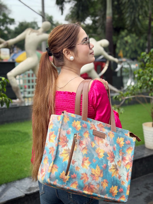 Office Tote Bag - Maple Drift