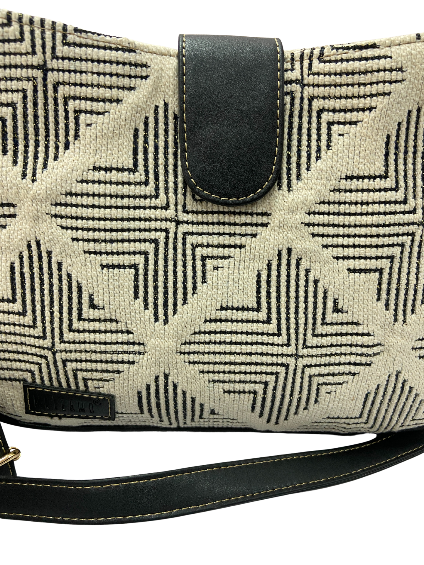 Artisan Weave Sling Bag - Duo Tone