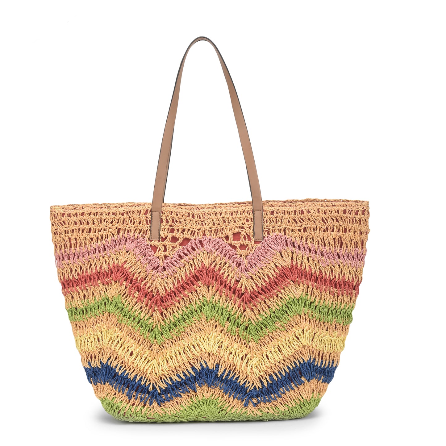 Azya - Multicolor Raffia Tote Bag