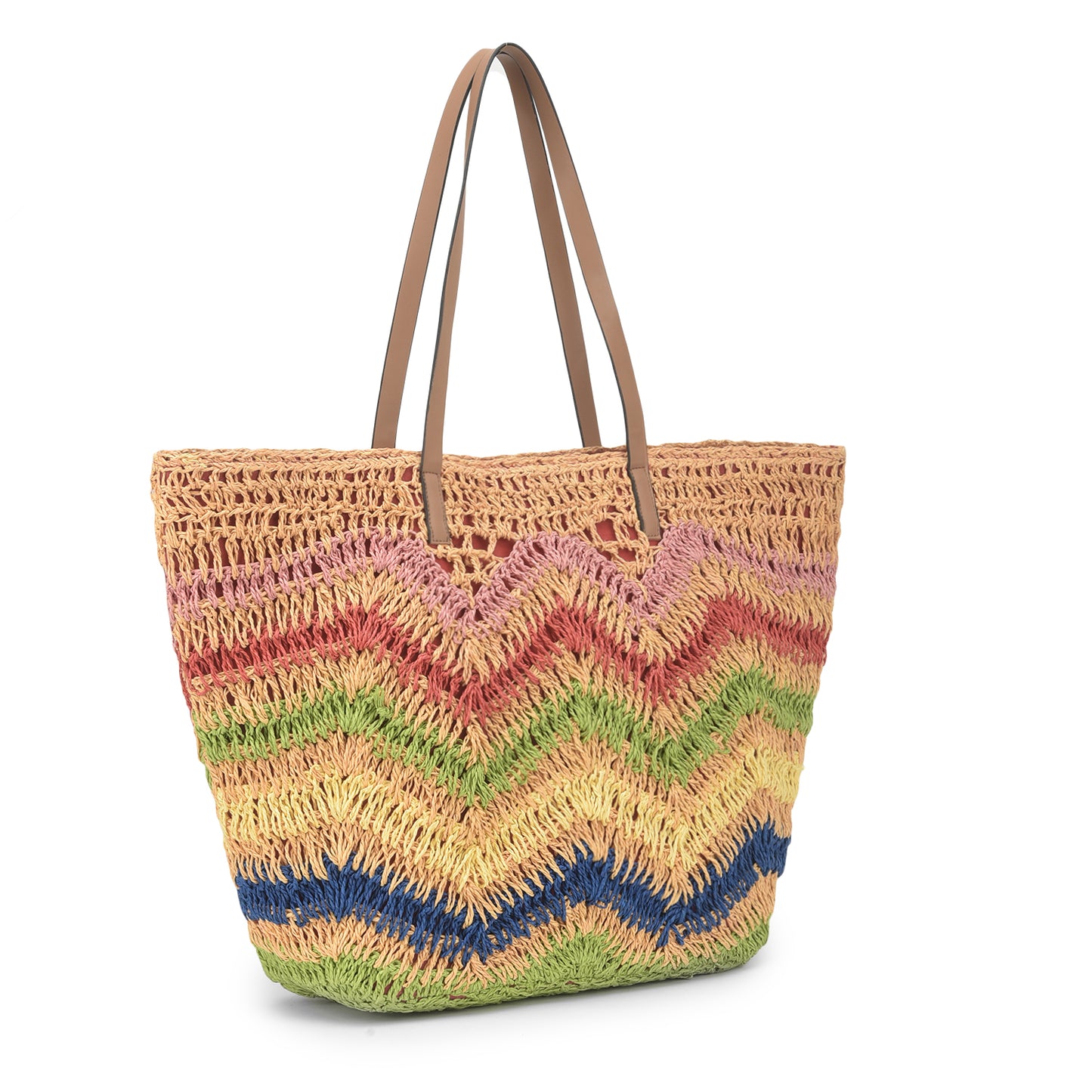 Azya - Multicolor Raffia Tote Bag