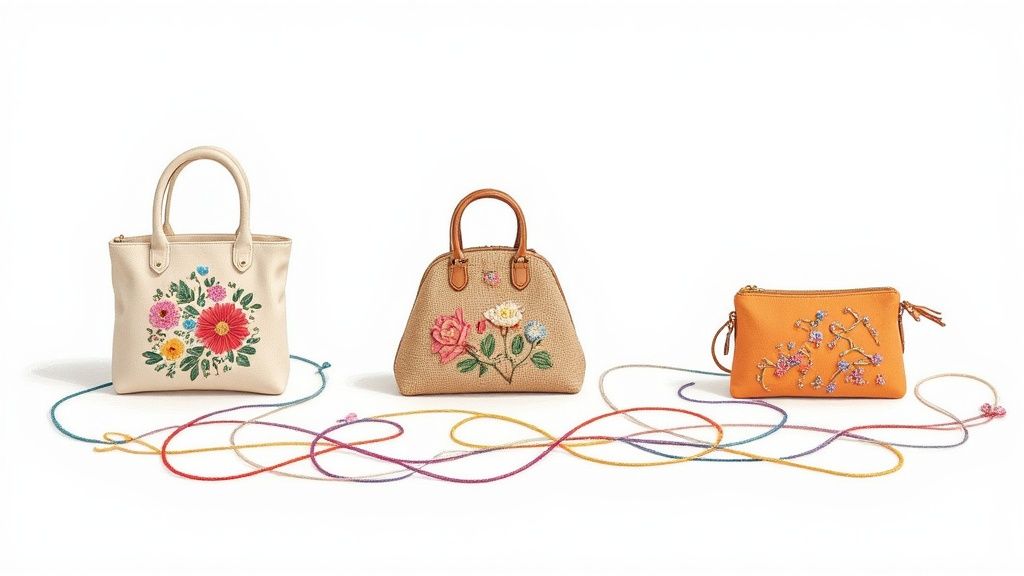 The Art of Handmade Embroidered Bags