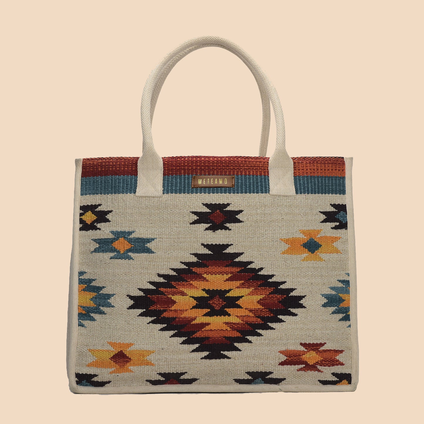 Ikkikai -Tribal Multicolor Box Bag