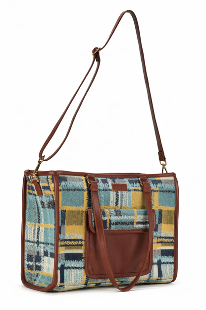 Artisan Weave Office Tote - Radiance