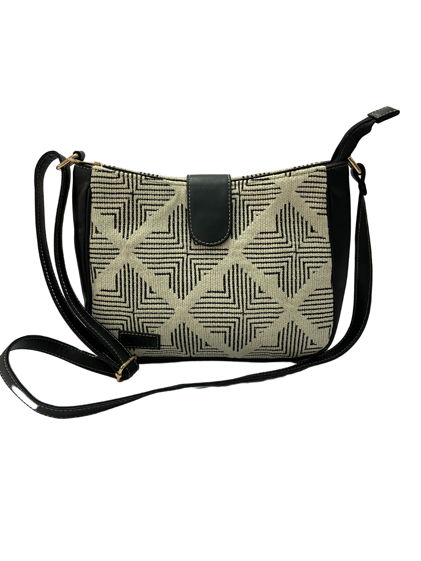 Artisan Weave Sling Bag - Duo Tone