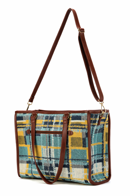 Artisan Weave Office Tote - Radiance