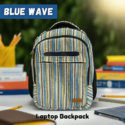 Blue Wave - Travel & Laptop BackPack
