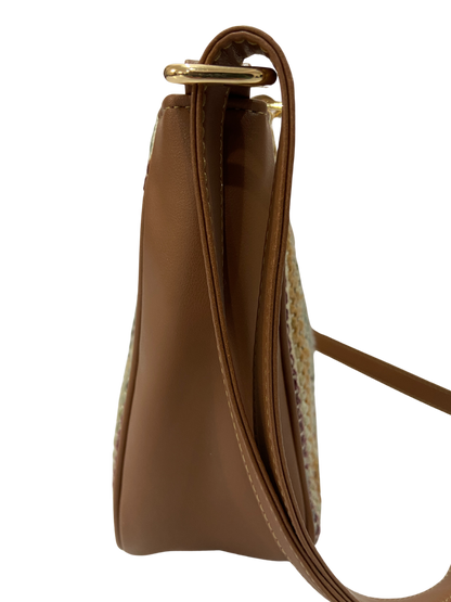 Artisan Weave Sling Bag - Sand (BOGO)