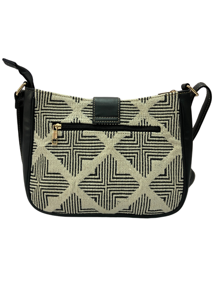 Artisan Weave Sling Bag - Duo Tone