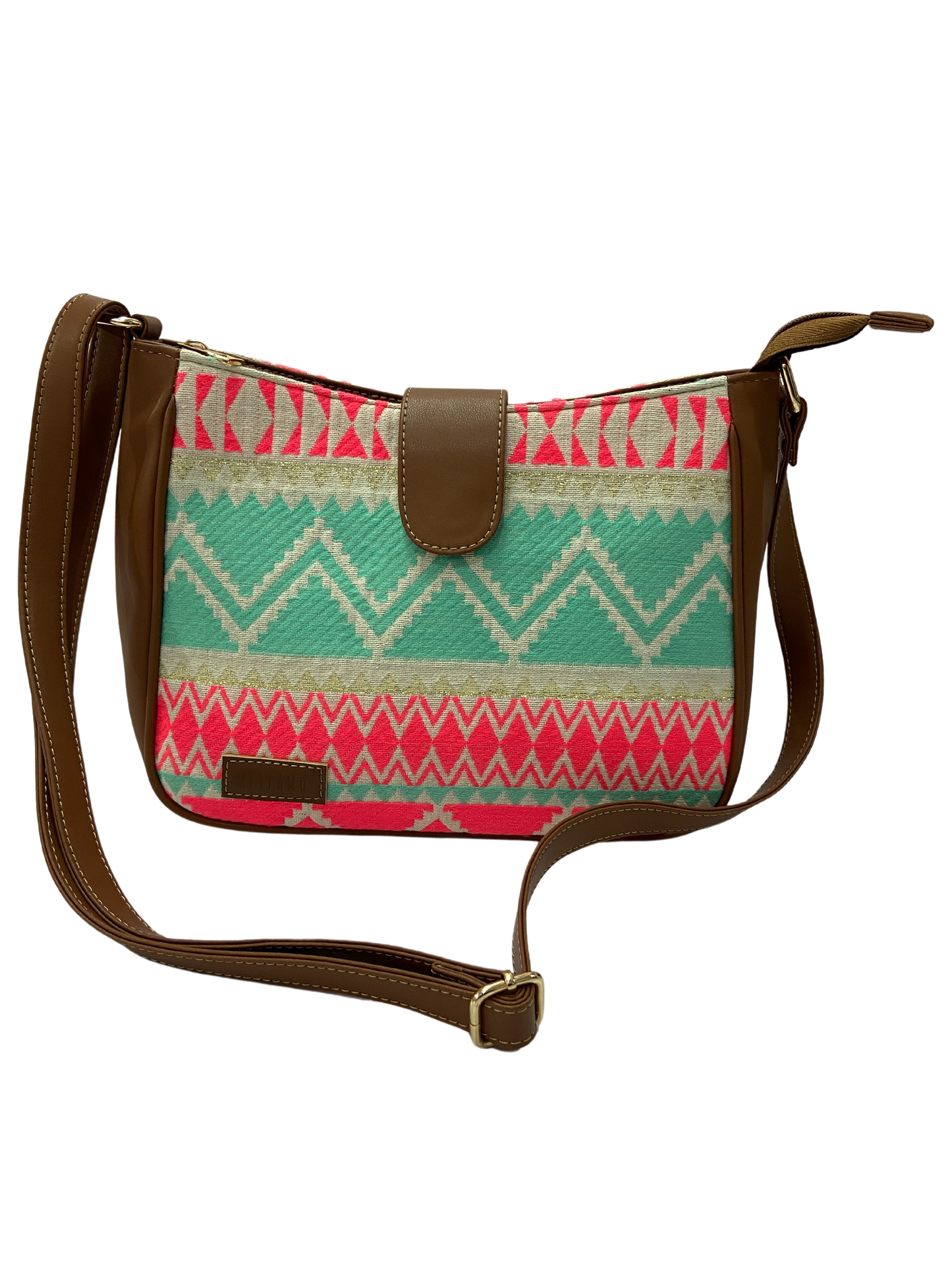 Artisan Weave Sling Bag - Mint Blush (BOGO)
