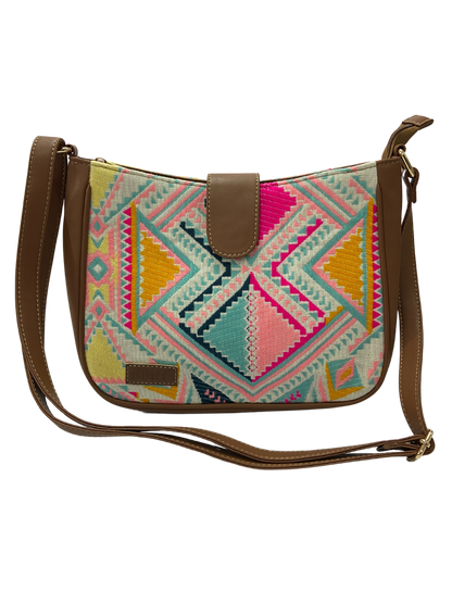 Artisan Weave Sling Bag - Pink Trivia (BOGO)