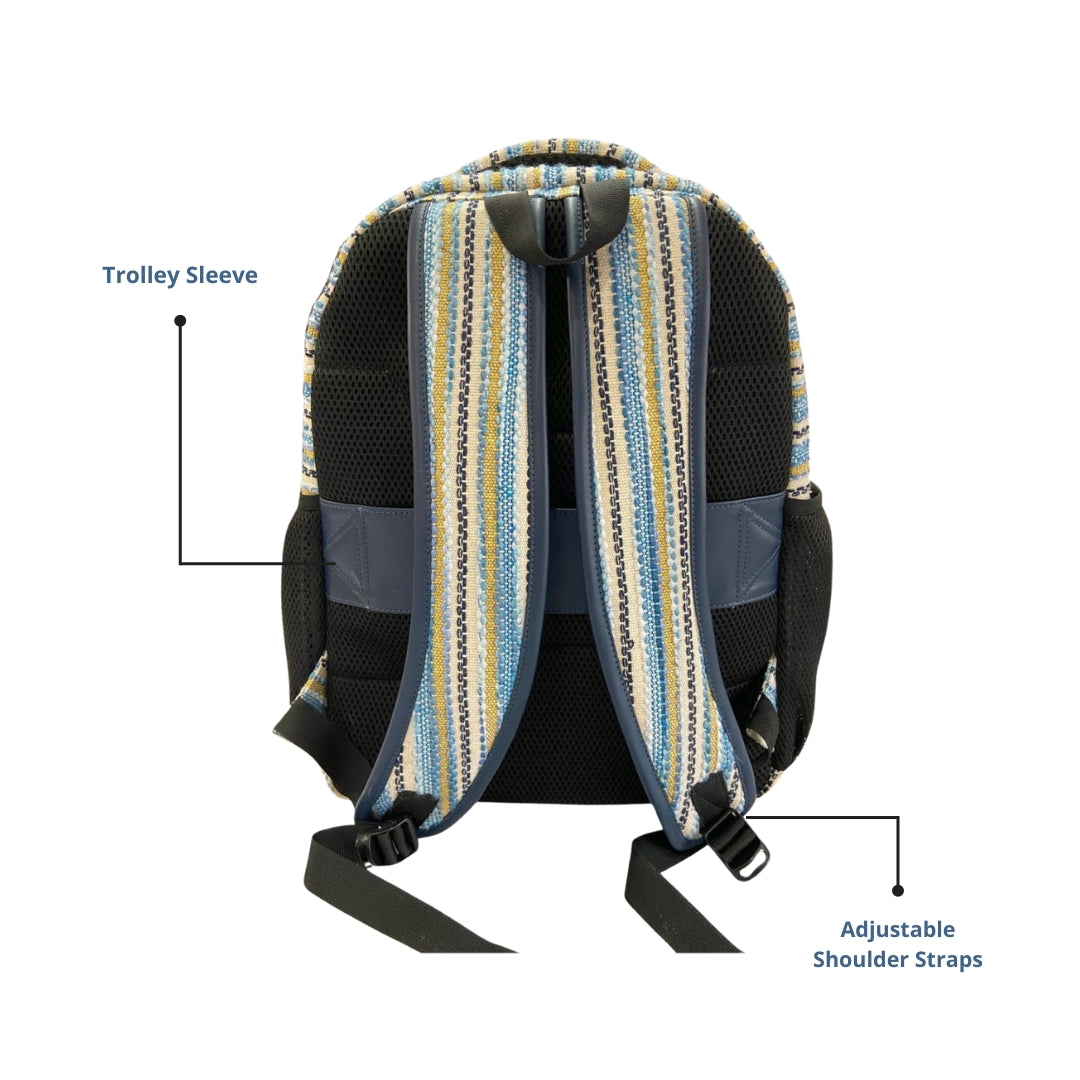 Blue Wave - Travel & Laptop BackPack