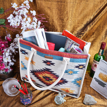 Ikkikai -Tribal Multicolor Box Bag