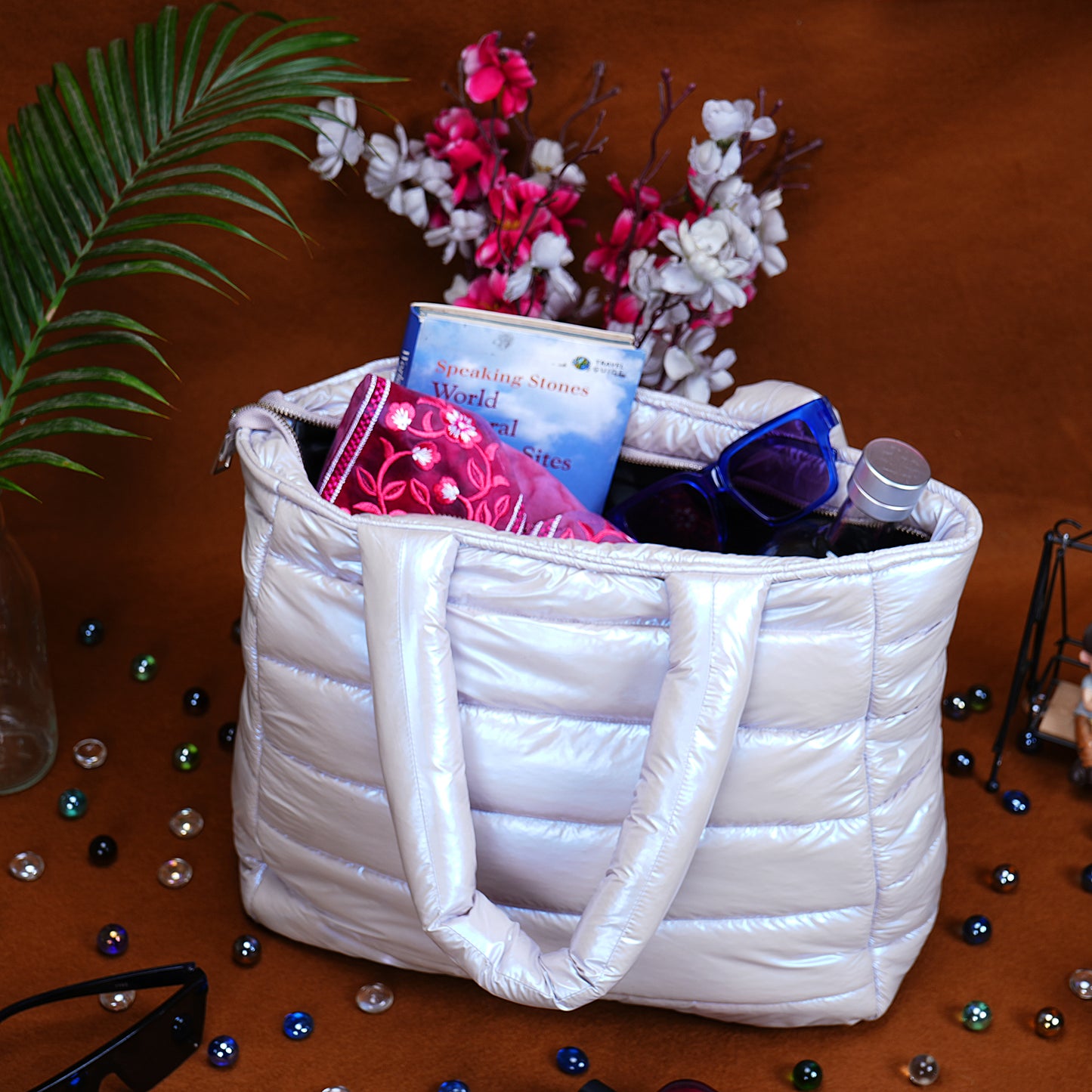 Fumadora Stripe - Puffer Handbag