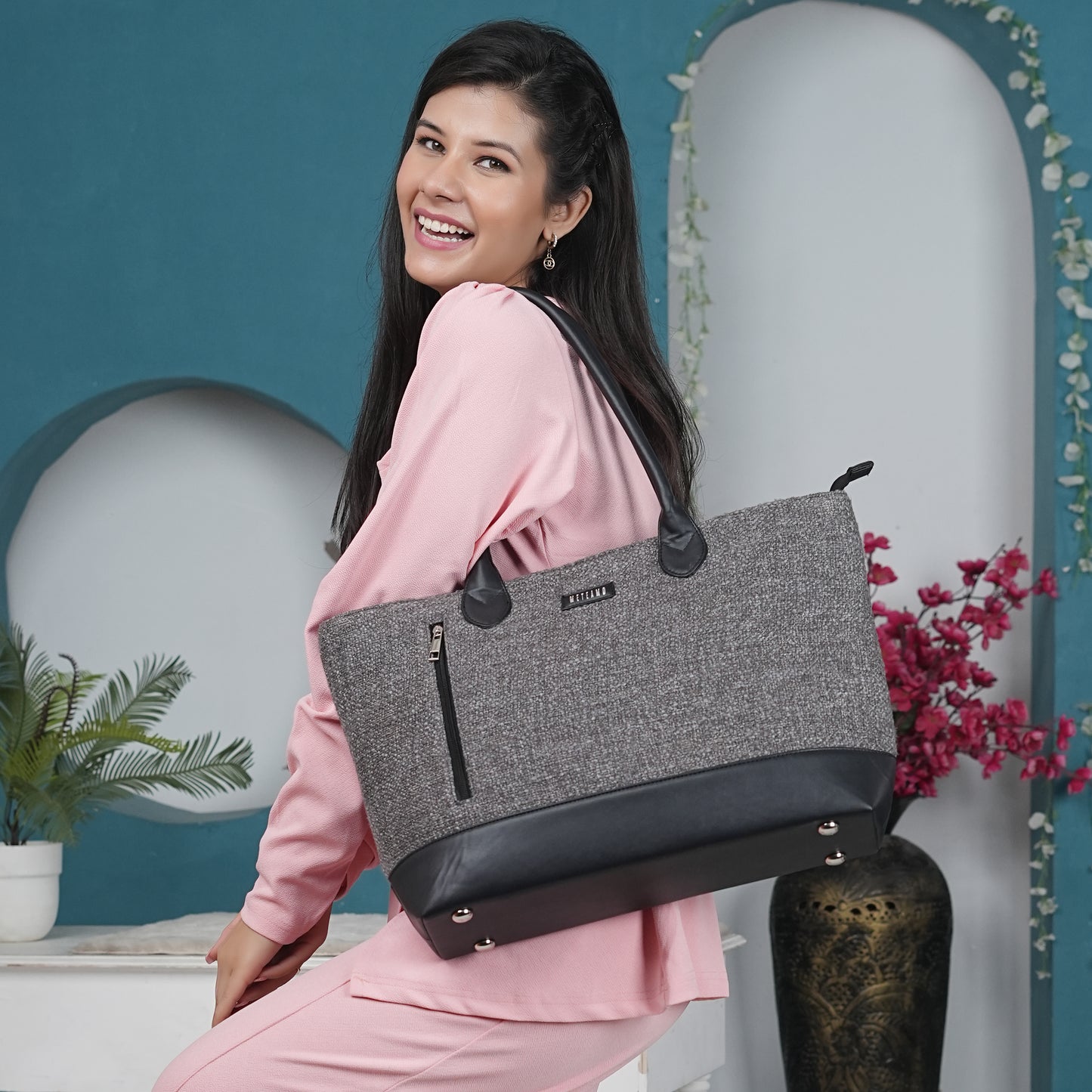 Tote Bag - Charcoal Shadow