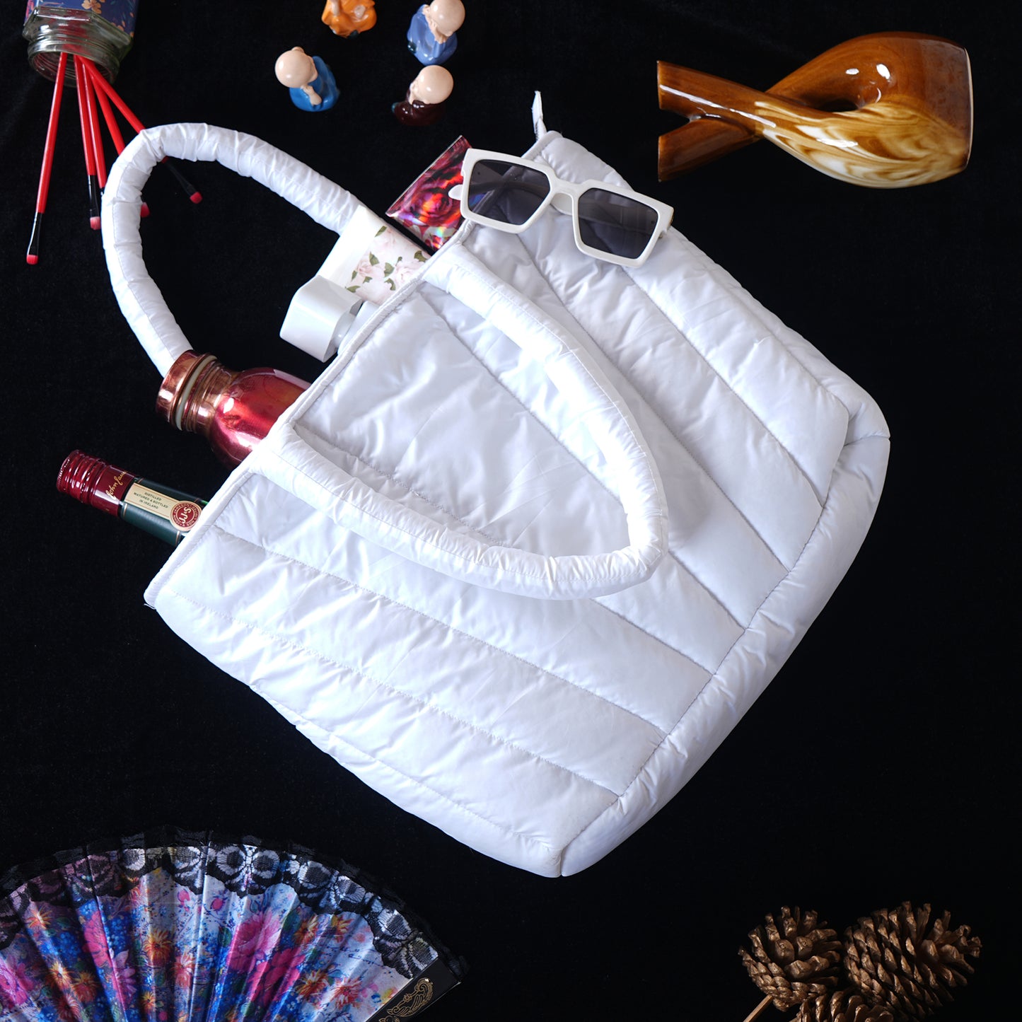 Fumadora Rays - Puffer Handbag