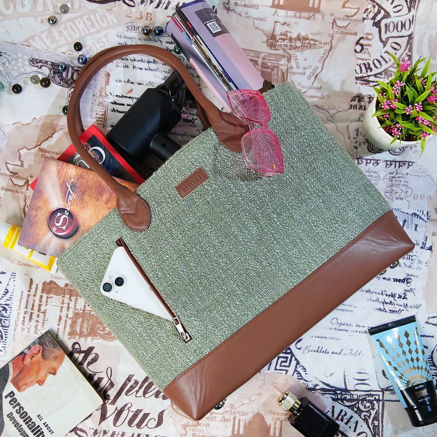 Tote Bag - Fresh Mint