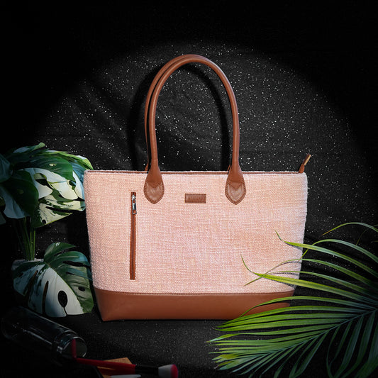 Office Tote Bag - Blush Blossom