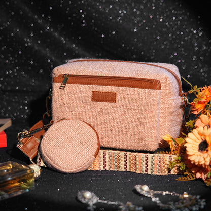 Blush Blossom - Box Sling Bag (BOGO)