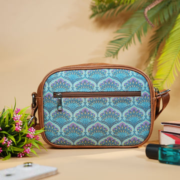 Sling Bag - Blue Lotus