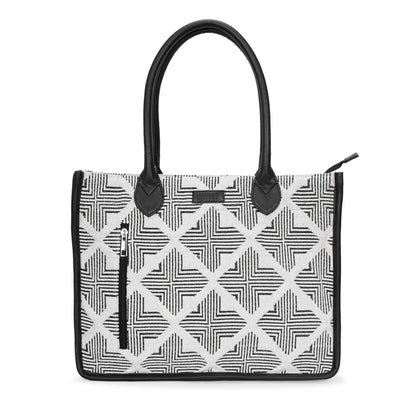 Artisan Weave Tote - Duo Tone