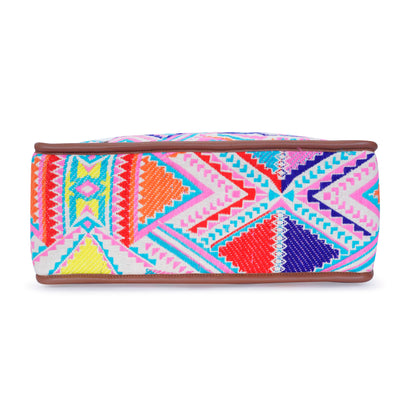 Artisan Weave Tote - Rose