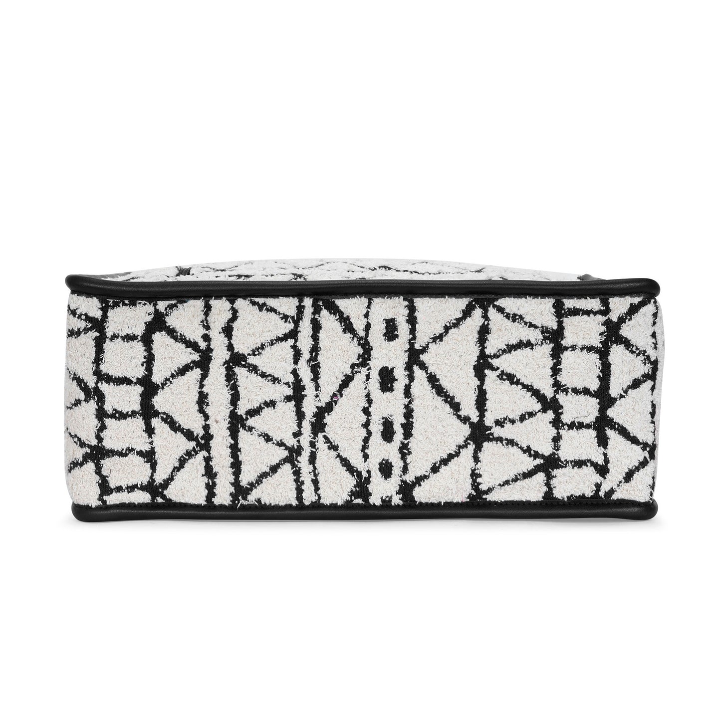 Artisan Weave Tote - Monochrome Tribal