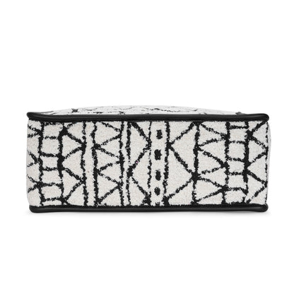 Artisan Weave Tote - Monochrome Tribal