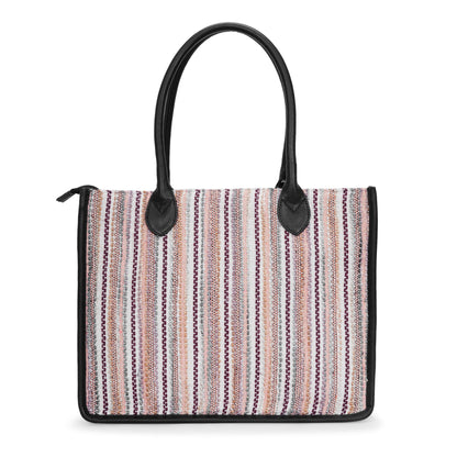 Artisan Weave Tote - Sand