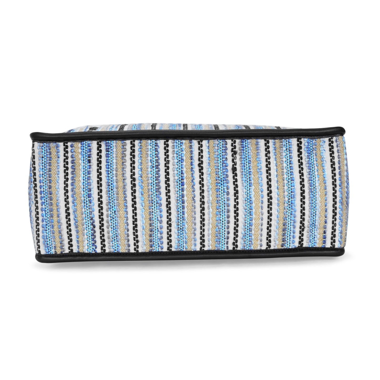 Artisan Weave Tote - Blue Wave