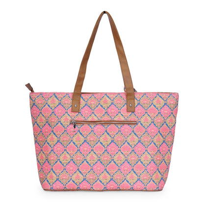 Ruhani Pink - Tote Bag with Mini Pouch