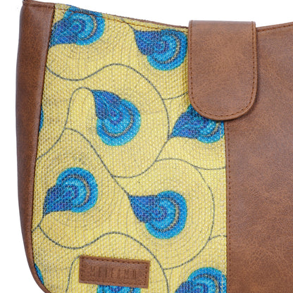 Sling Bag - Yellow Peacock (BOGO)