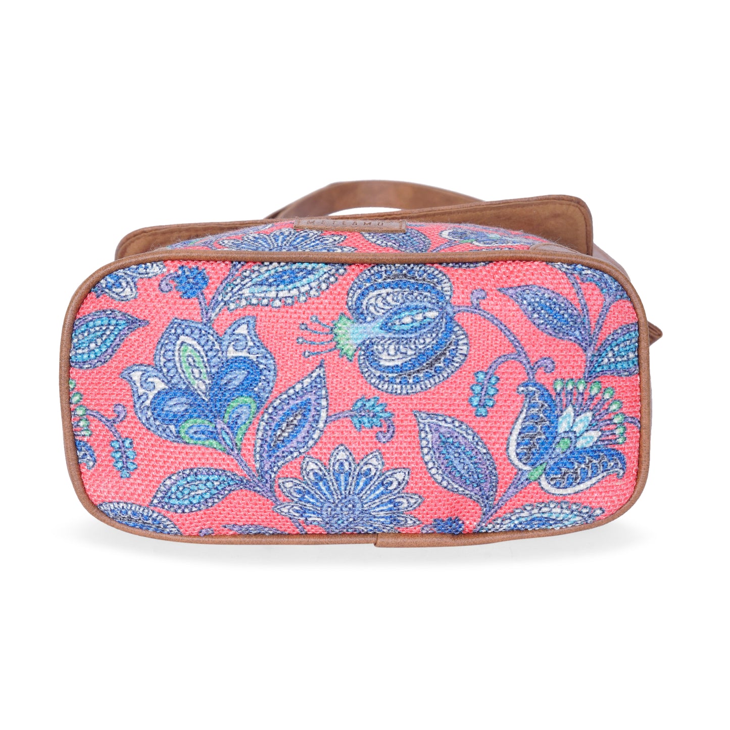 Sling Bag with Flap - Blue & White Flowers (BOGO)