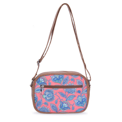 Sling Bag - Blue & White Flowers (BOGO)