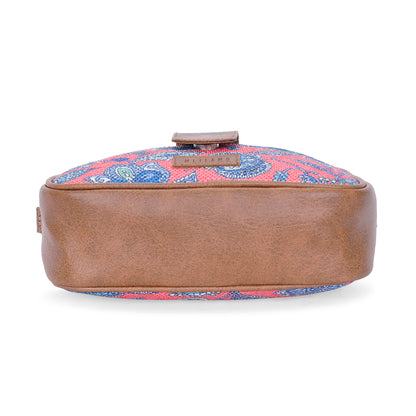 Sling Bag - Blue & White Flowers (BOGO)