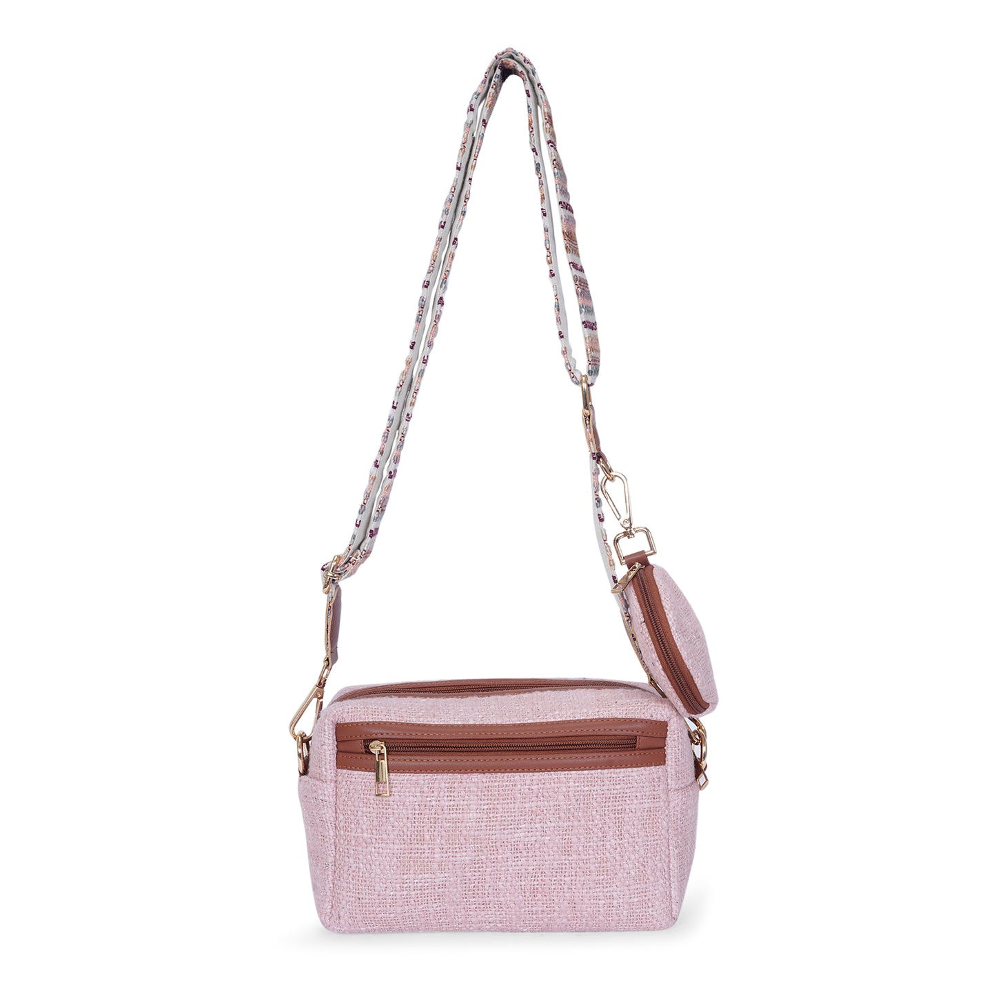 Blush Blossom - Box Sling Bag (BOGO)