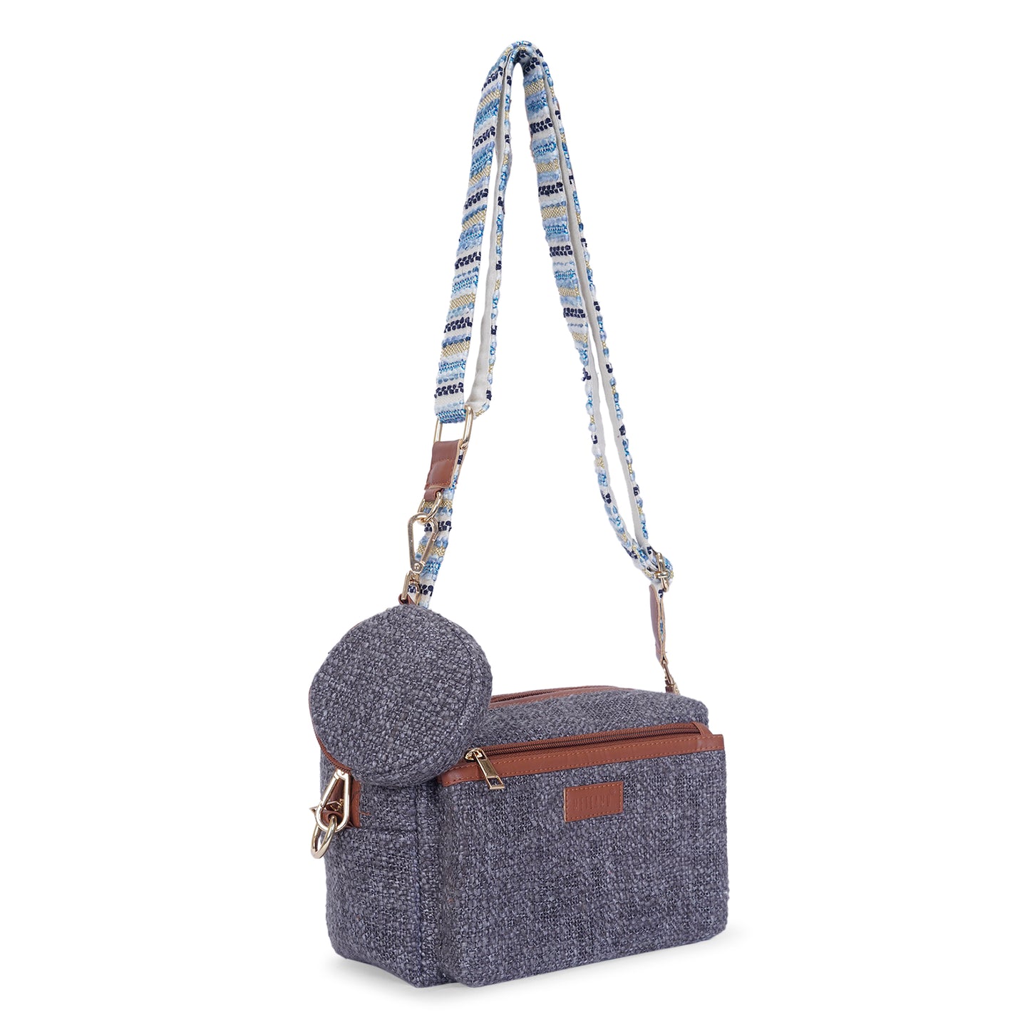 Charcoal Shadow - Box Sling Bag (BOGO)