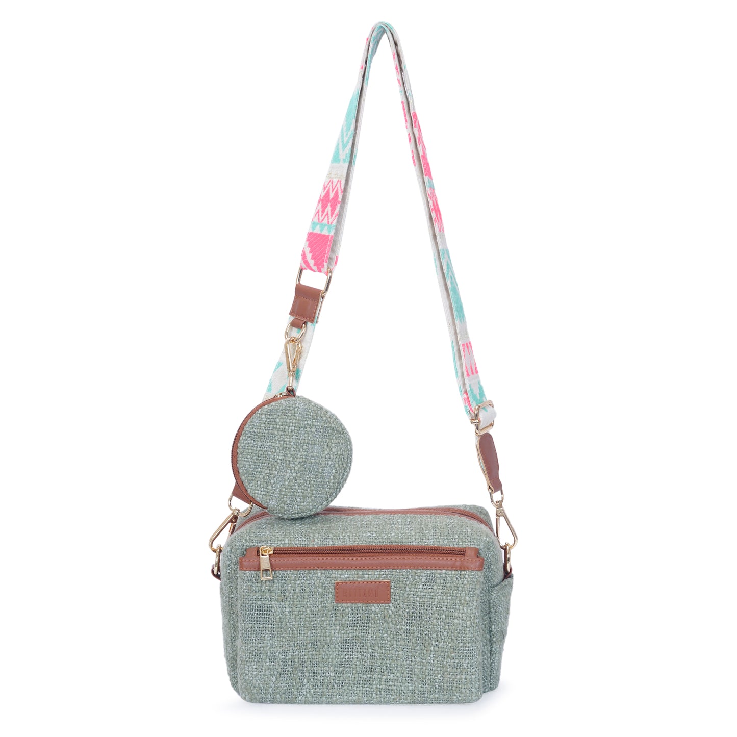 Fresh Mint - Box Sling Bag