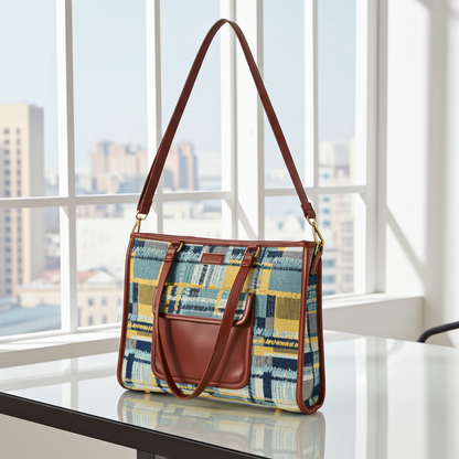 Artisan Weave Office Tote - Radiance