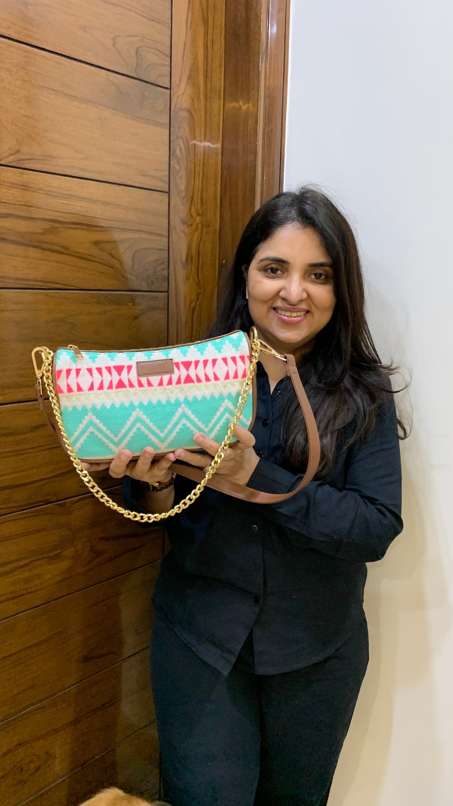 🎁 Artisan Baguette - Mint Blush - Everyday Shoulder Bag (BOGO) (Discount)