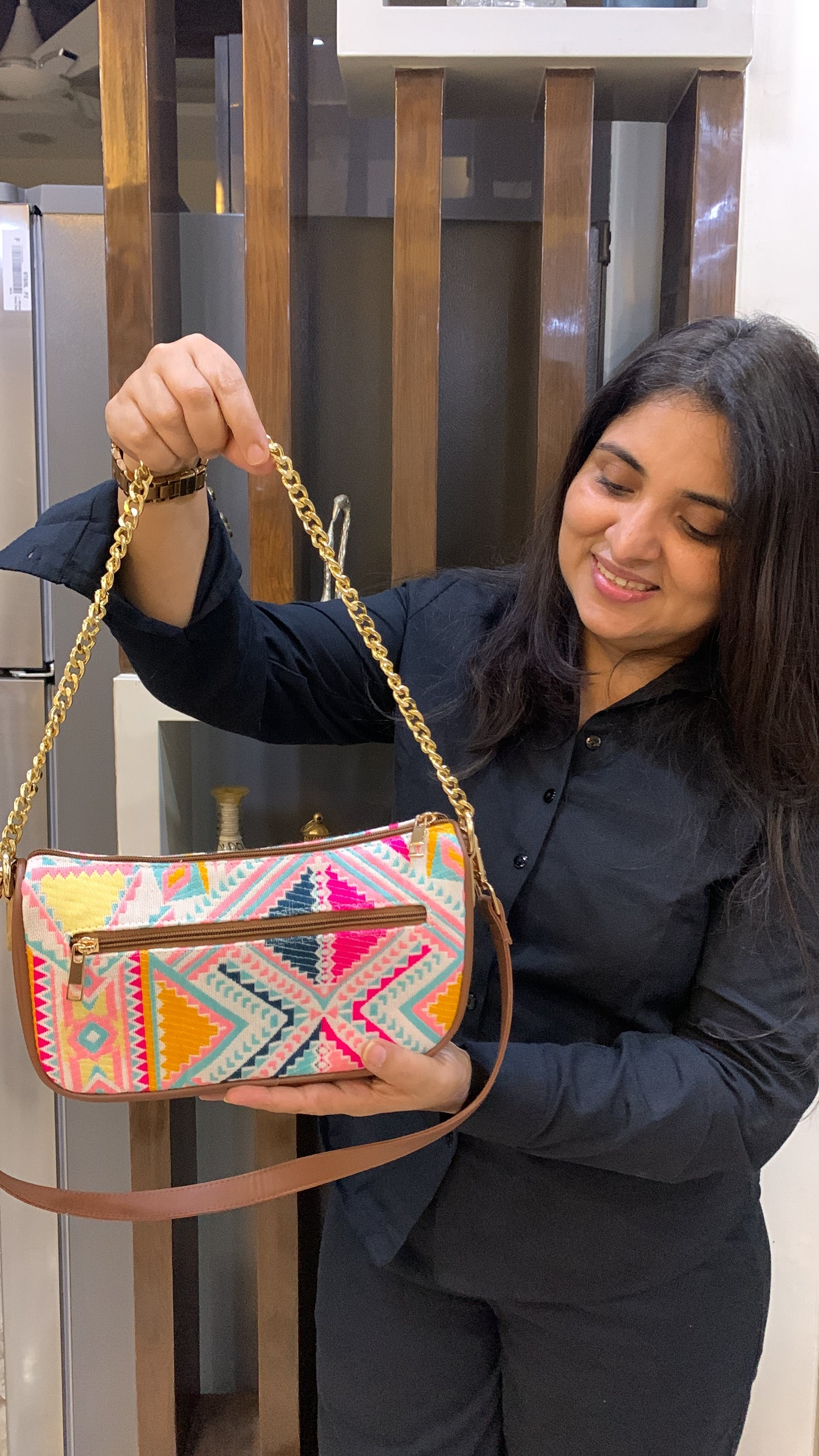 Artisan Baguette - Pink Trivia - Everyday Shoulder Bag (BOGO)