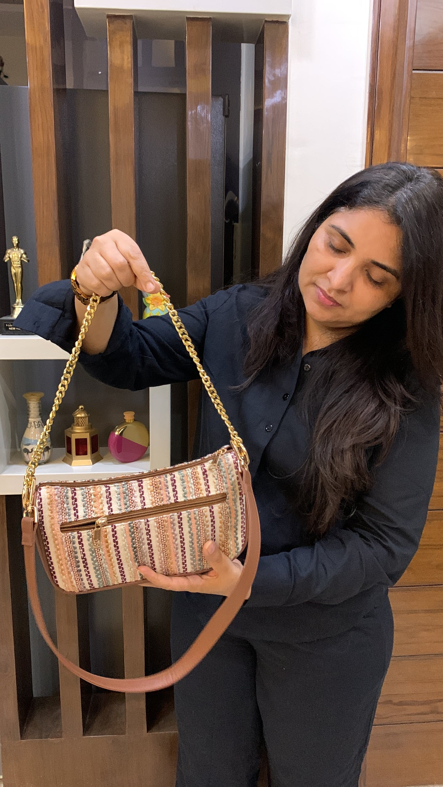 Artisan Baguette - Sand - Everyday Shoulder Bag (BOGO)