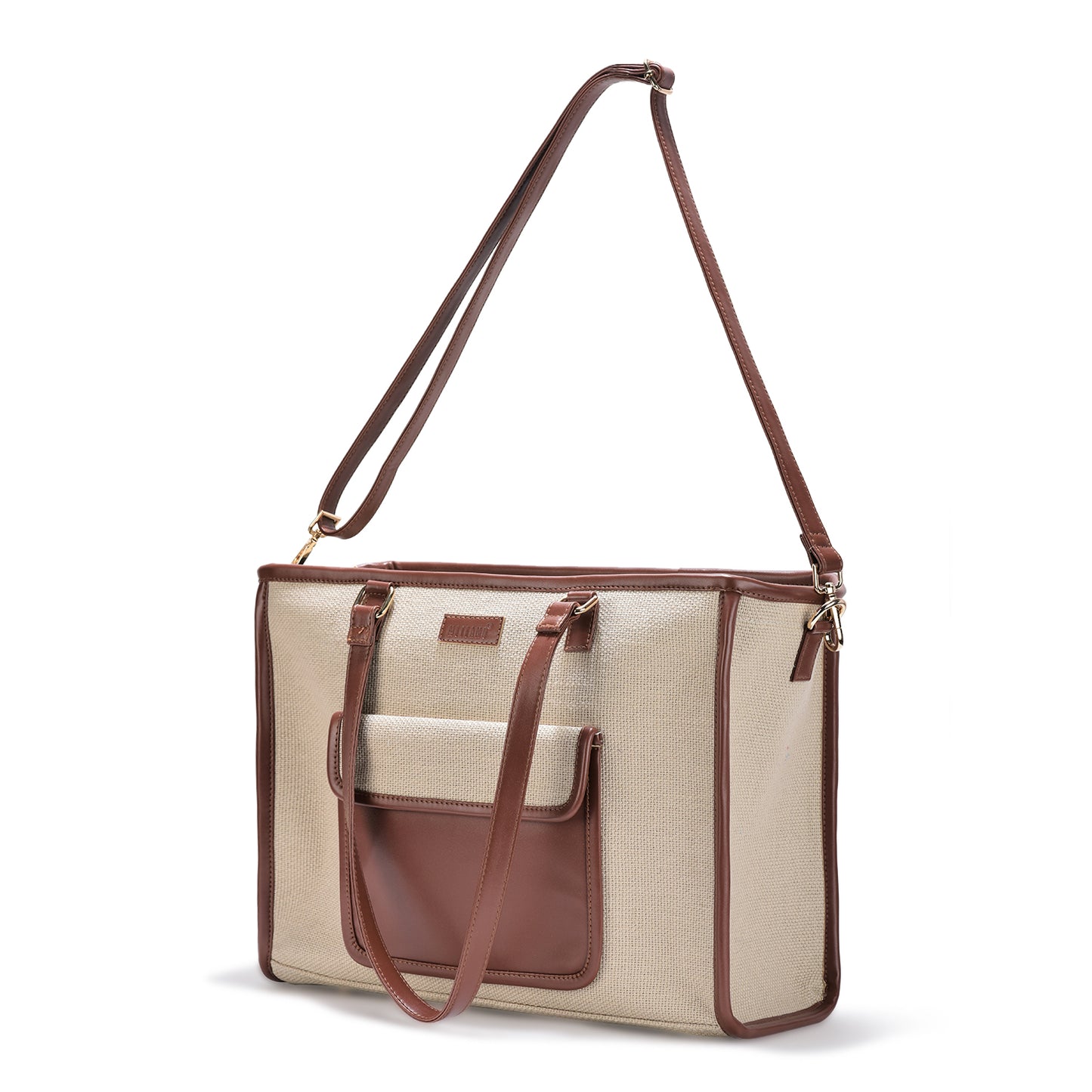 Artisan Weave Office Tote - Sandstone Carry